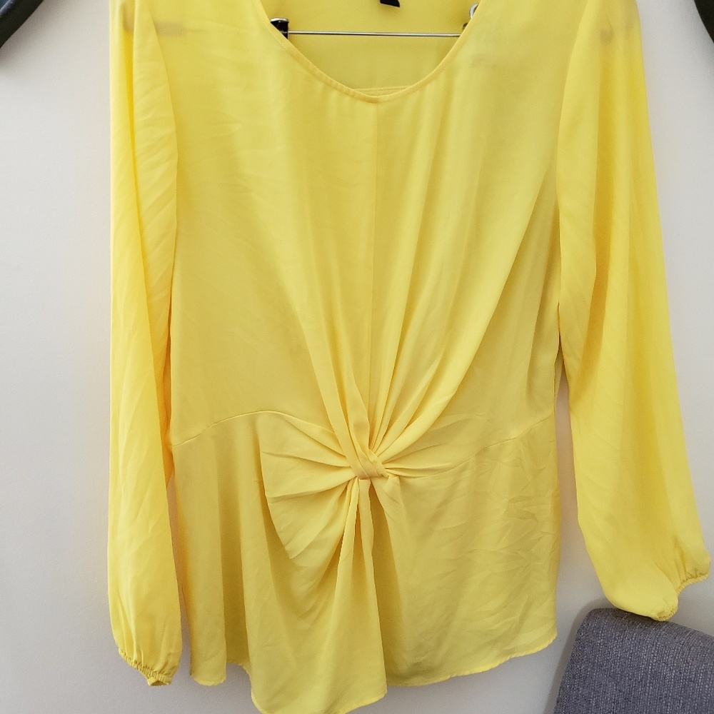 Bright Yellow Blouse